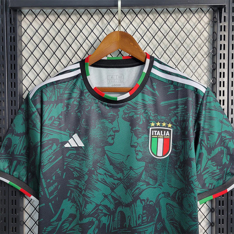 Italia Italy Special Edition Green Training Jersey 4