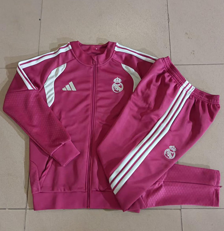 A26065# 2627长拉皇马粉色-Real 26/27 Real Madri Jersey 2