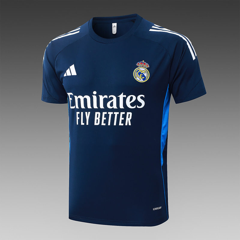 D25280# 2526短袖皇马宝兰（白色三边）-Real 25/26 Real Madri Jersey 4