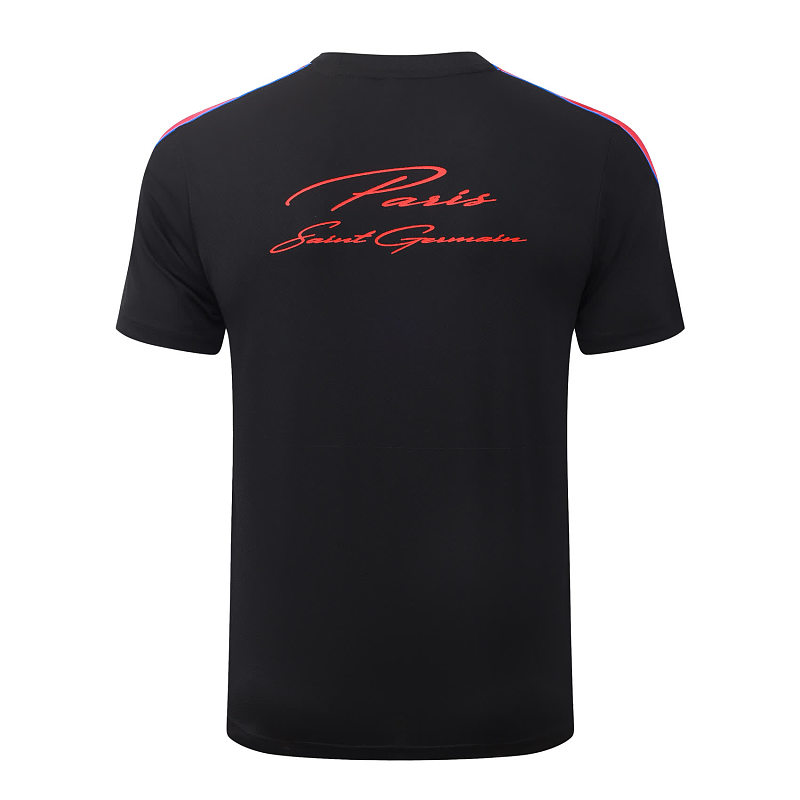J26042# 2627短袖巴黎黑色（配红色）-Paris 26/27 Paris Jersey 8