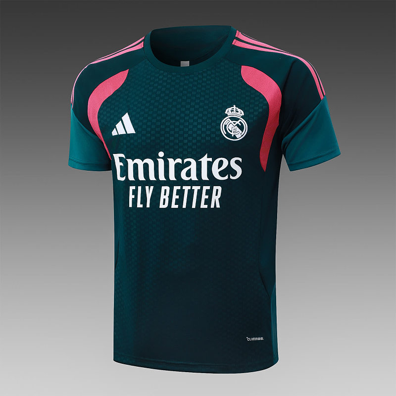 J26034# 2627短袖皇马深墨绿-Real 26/27 Real Madri Jersey 4