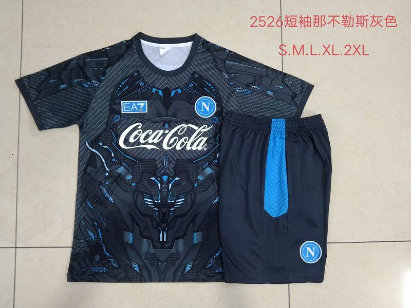 D25176# 2526短袖那不勒斯深灰喷墨 25/26 Naples Jersey 3