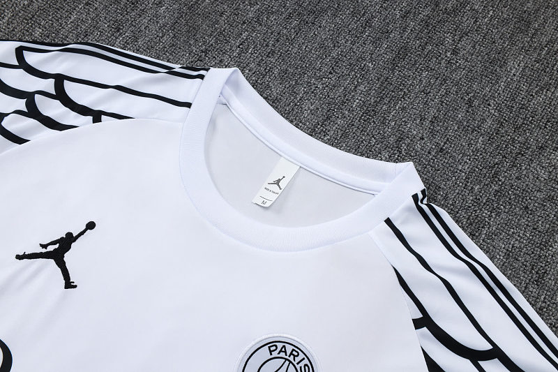D25210# 2526短袖乔丹巴黎白色兰喷墨-Paris 25/26 Paris Jersey 11