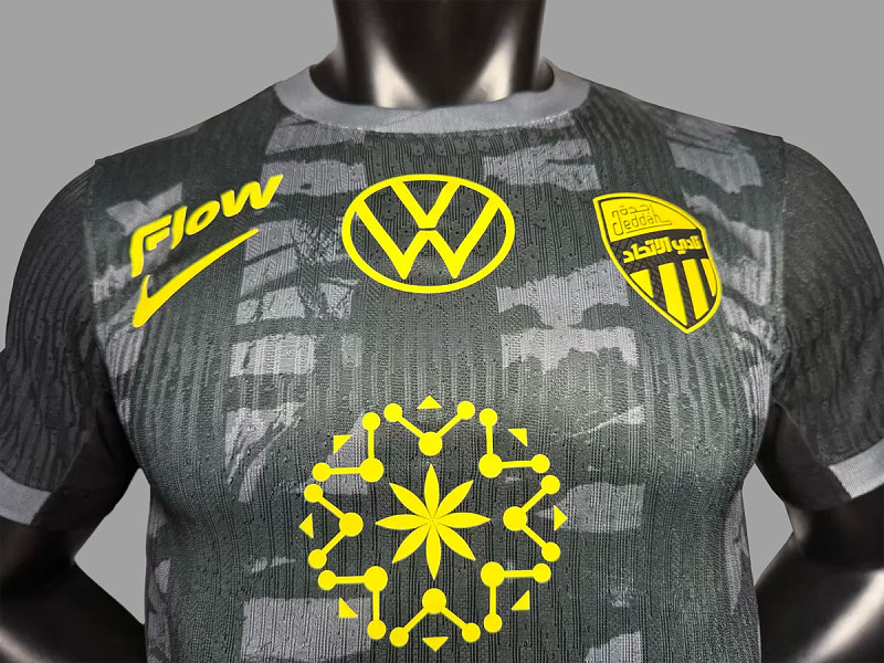 Al Ittihad 25/26 Ittihad Third Player Version Soccer Jersey 6