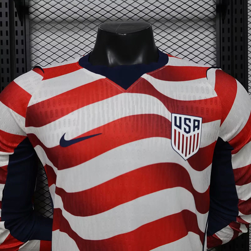 USA USA Home Player Long Sleeve 9