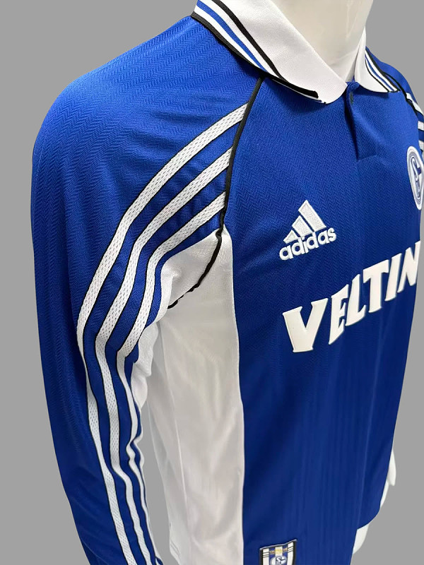 Schalke 04 98/00 Schalke 04 Home Long Sleeve Retro 4