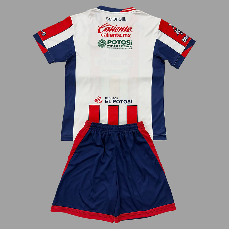 Messico 25/26 Atletico San Luis Home Kids Size 16-28 2