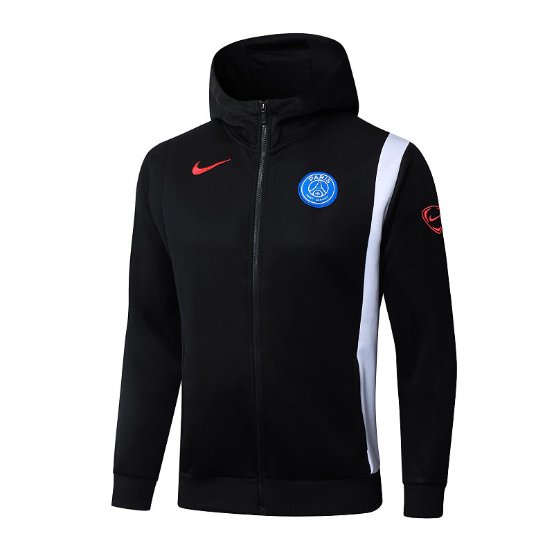 F628# 2526长拉帽子巴黎黑色-Paris 25/26 Paris Jersey 5