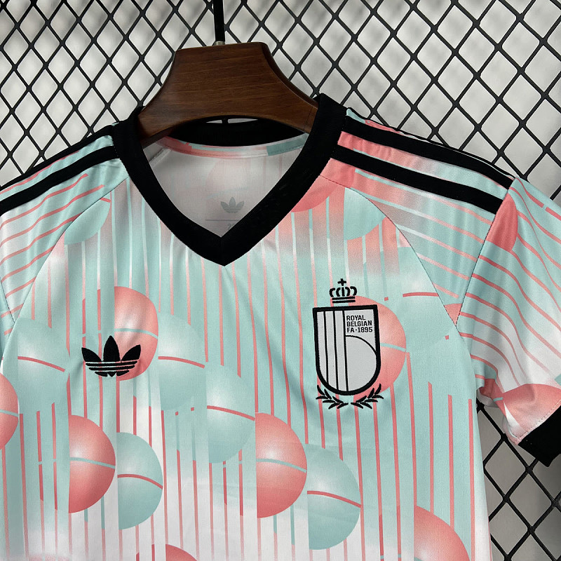 Belgio Belgium Away Kids Size 16-28 4