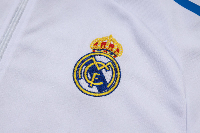A2577# 2526长拉皇马白色（湖兰三边）-Real 25/26 Real Madri Jersey 12