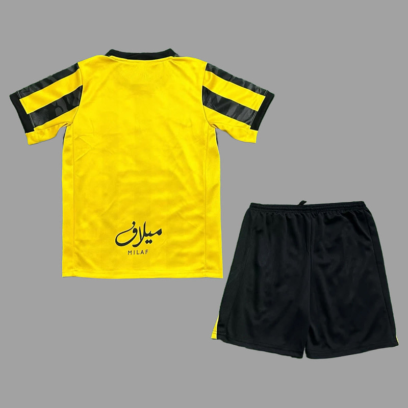 Al Ittihad 25/26 Ittihad Home Kids Size 16-28 2