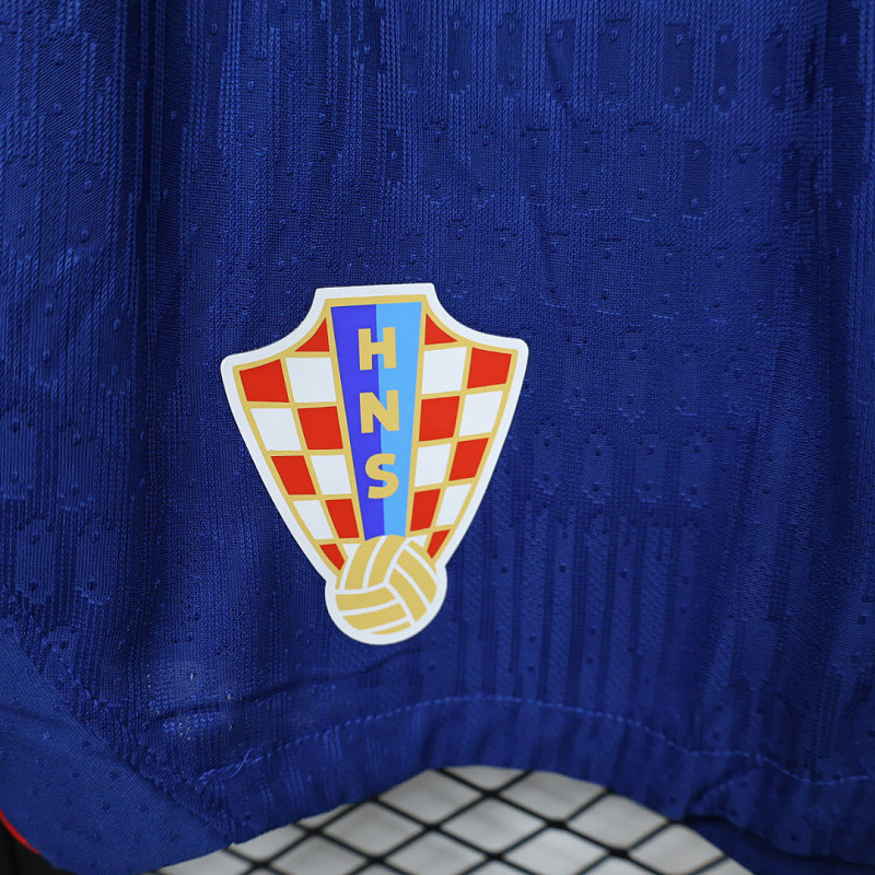 Croazia Croatia Away Player Soccer Shorts 8