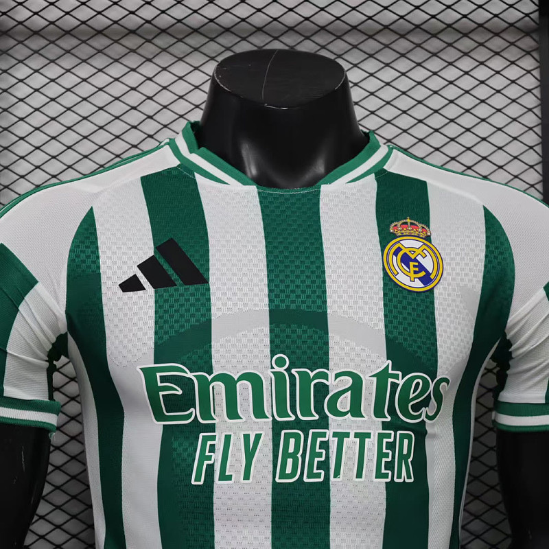 Real Madrid 26/27 Real Madrid Special Edition White Green Stripes Player 9