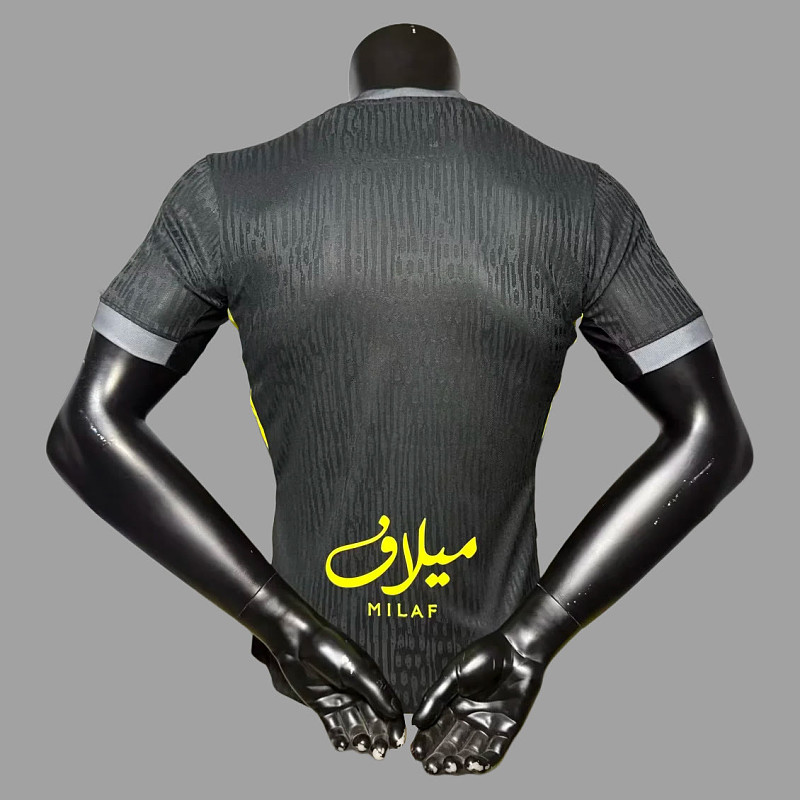 Al Ittihad 25/26 Ittihad Third Player Version Soccer Jersey 4