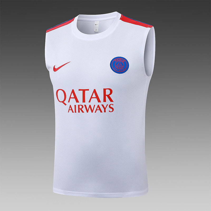 D26039# 2627背心巴黎白色（配红色）-Paris 26/27 Paris Jersey 4