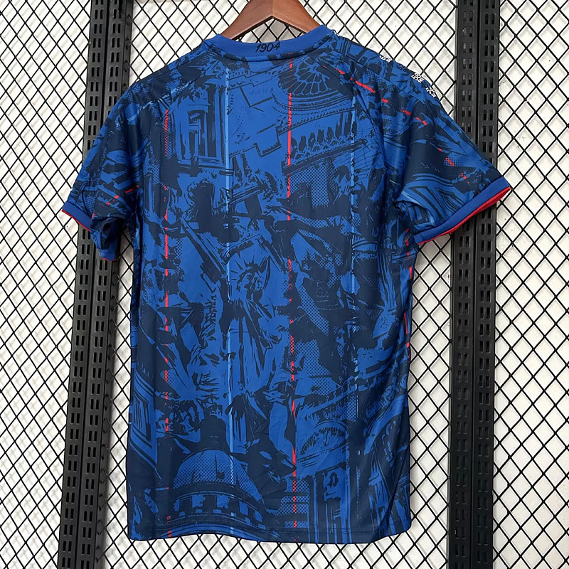Francia France Special Version Liberty Blue Training Shirt 2