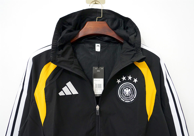 Germania Germany Black With Caps Windbreaker 7