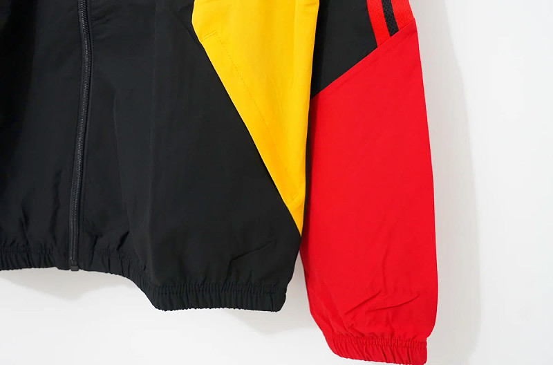 Belgio Belgium Black Red Yellow Windbreaker 5