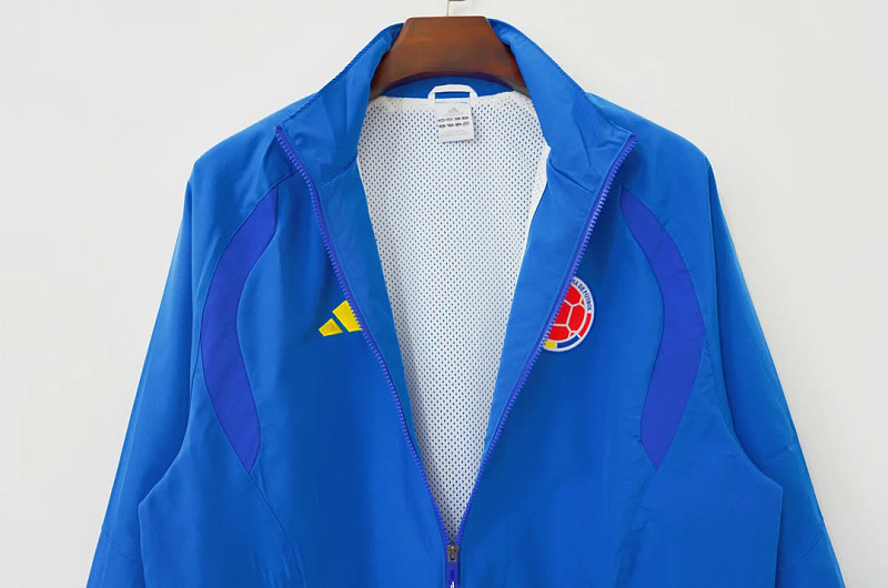 Colombia Colombia All Blue Windbreaker 7