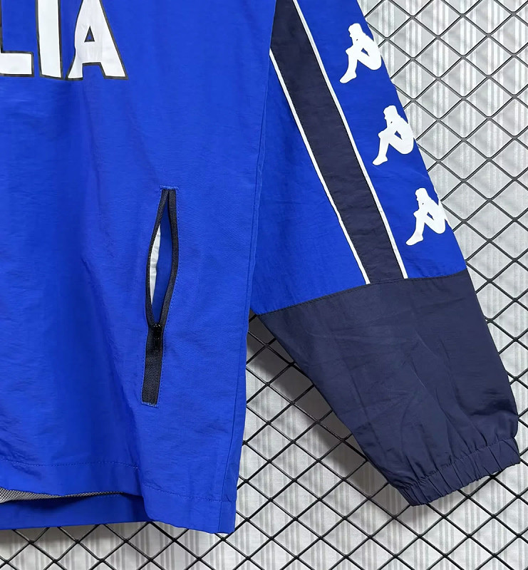 Italia Italy Blue Windbreaker 3