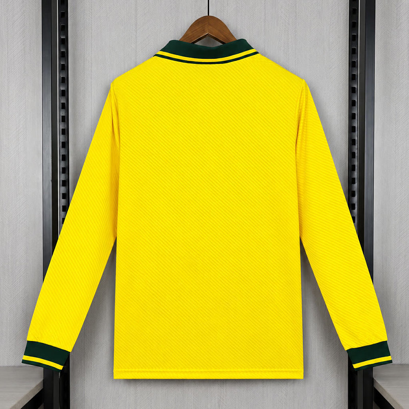 Brasile Brazil Home Long Sleeve Retro 2