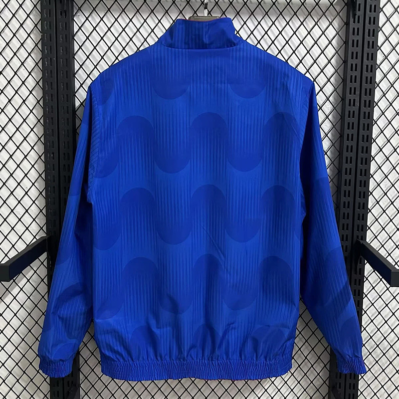 Spagna Spain Blue Red Reversible Anthem Jacket 6