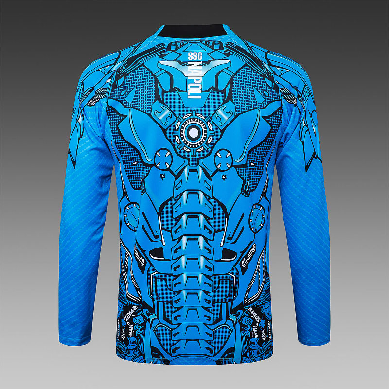 A2581# 2526长拉那不勒斯蓝色喷墨 25/26 Naples Jersey 7