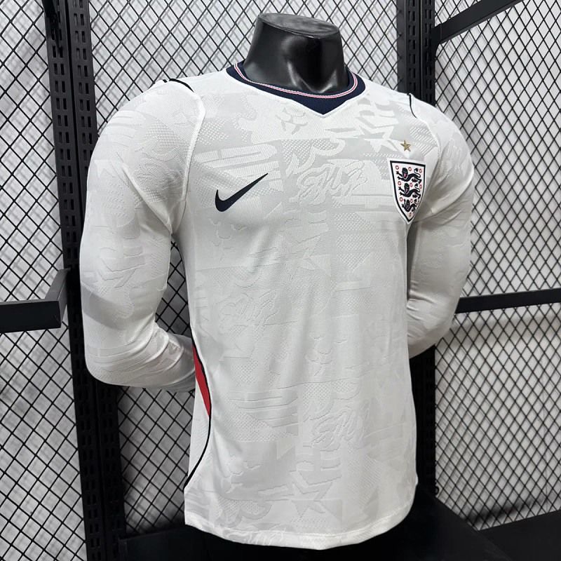 Inghilterra England Home Long Sleeve Player 6