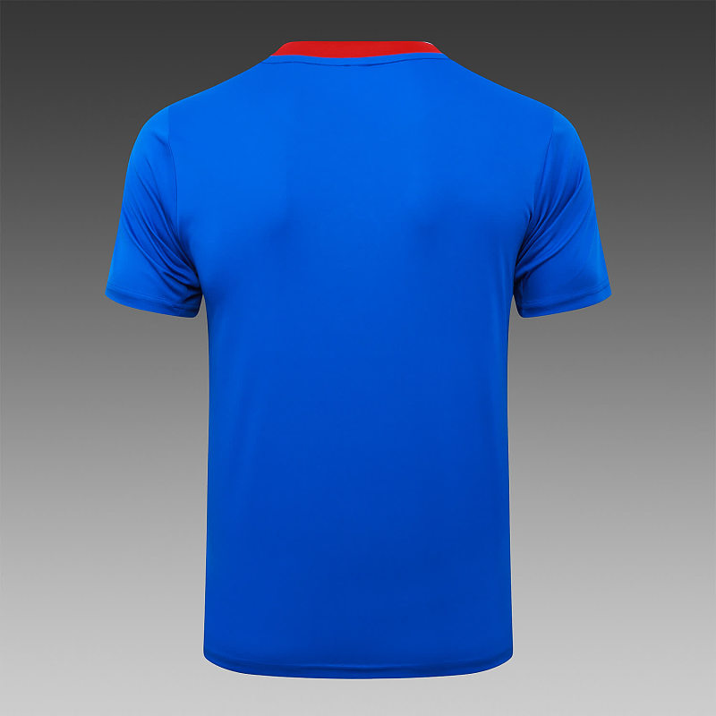 D25233# 2526短袖巴黎蓝红喷墨-Paris 25/26 Paris Jersey 7