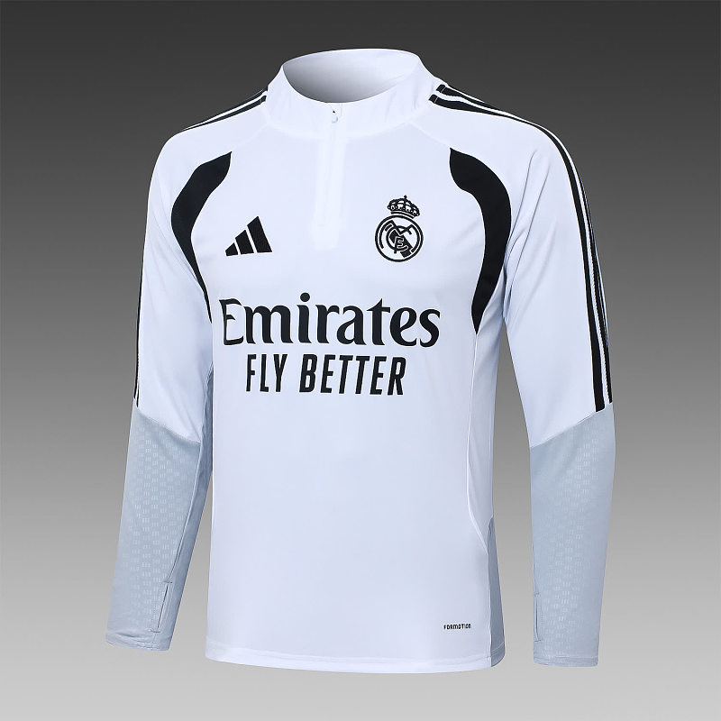 B26012# 2627半拉皇马白色-Real 26/27 Real Madri Jersey 4