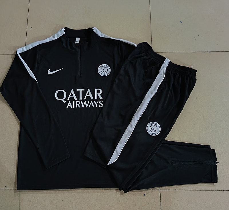 E26045# 2627半拉巴黎黑色童装-Paris 26/27 Paris Jersey 2