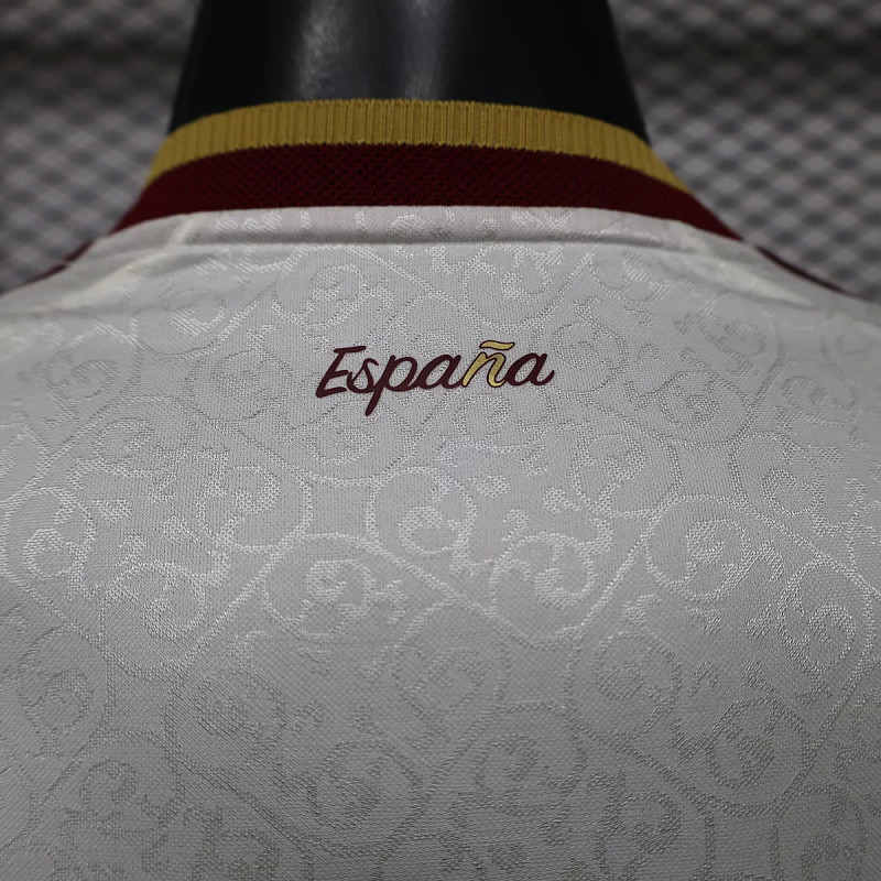 Spagna Spain Away Long Sleeve Player 10