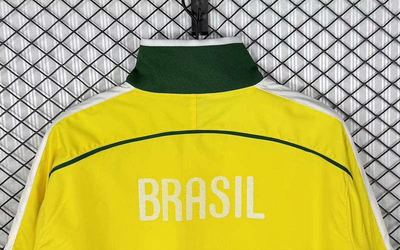 Brasile Brazil Yellow Windbreaker 3
