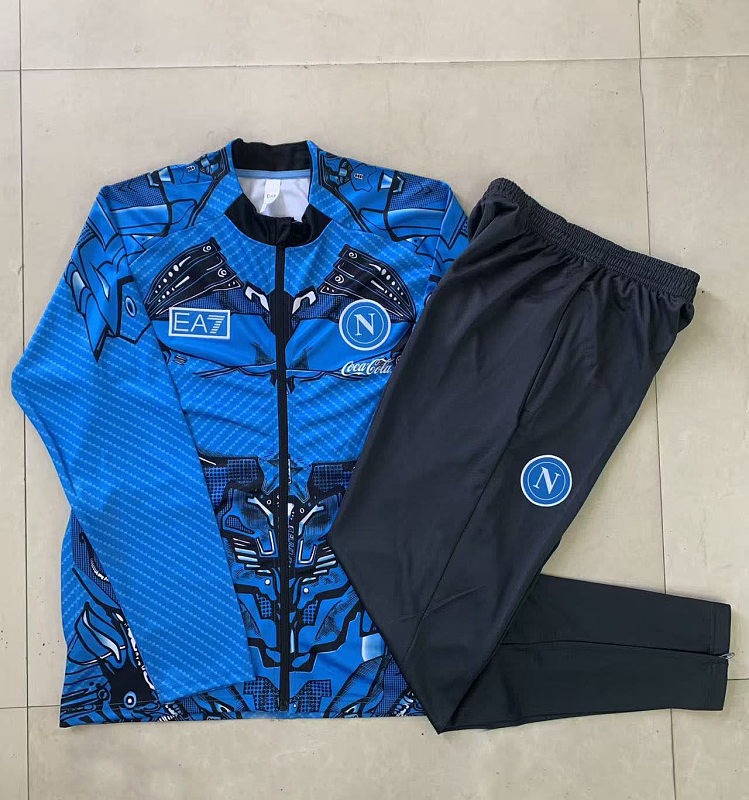 A2581# 2526长拉那不勒斯蓝色喷墨 25/26 Naples Jersey 2