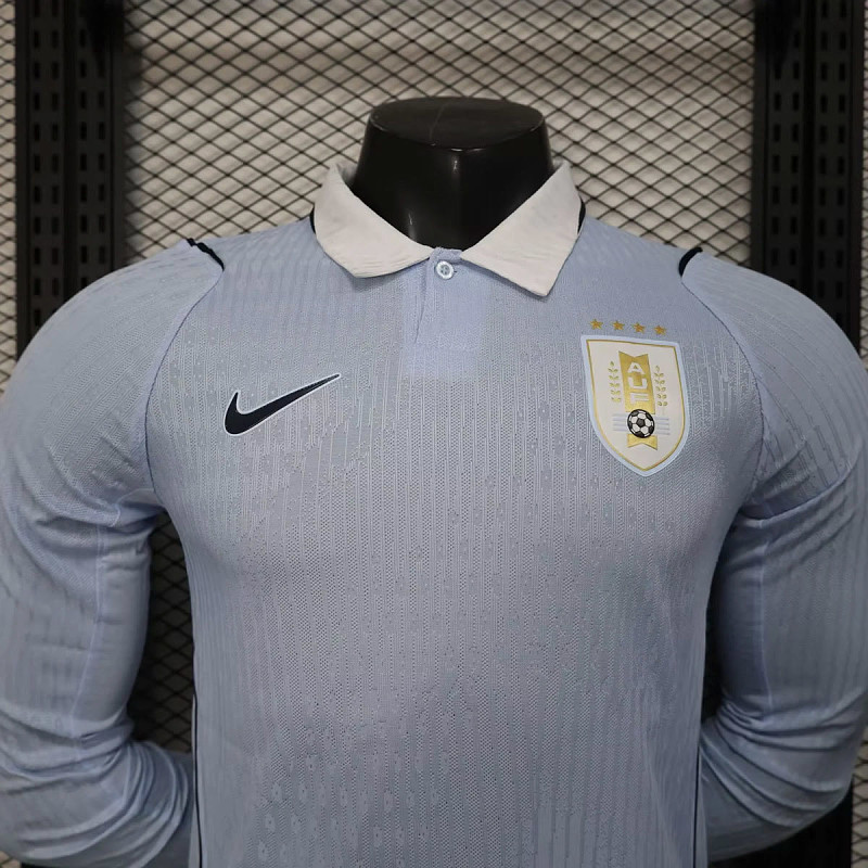 Uruguay Uruguay Home Long Sleeve Player 9