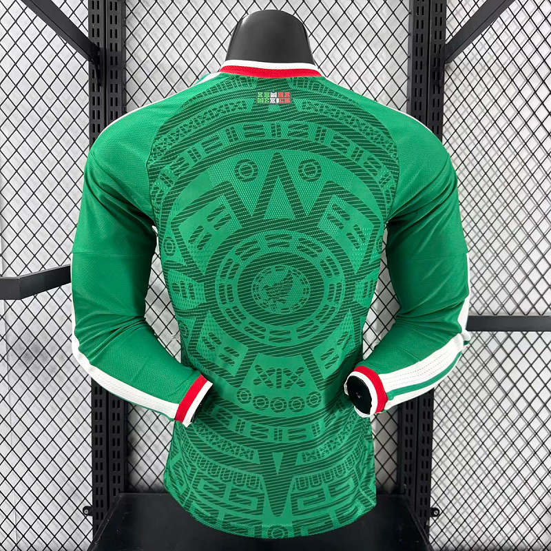 Messico Mexico Home Long Sleeve Player 2