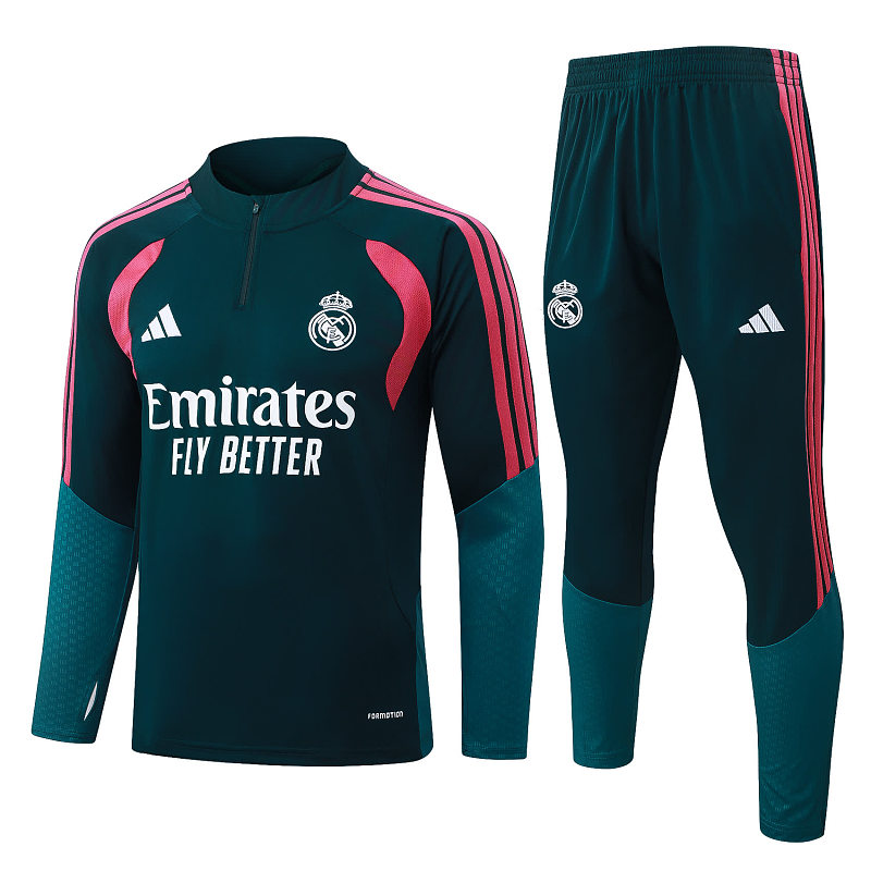 B26045# 2627半拉皇马深墨绿-Real 26/27 Real Madri Jersey 6