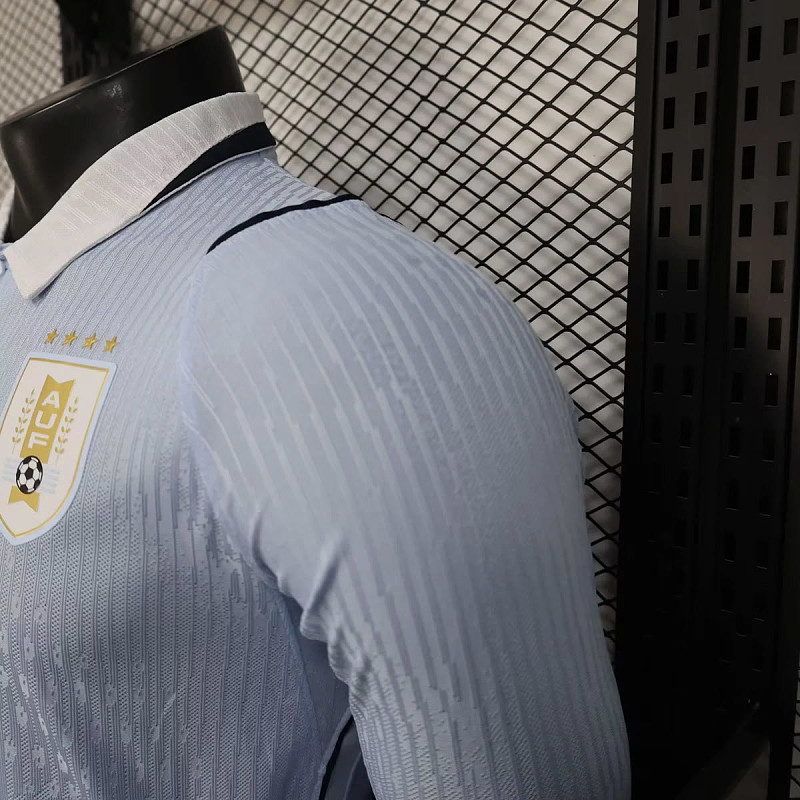 Uruguay Uruguay Home Long Sleeve Player 5