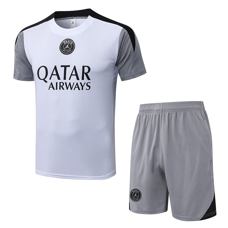 J26025# 2627短袖乔丹巴黎白色-Paris 26/27 Paris Jersey 6