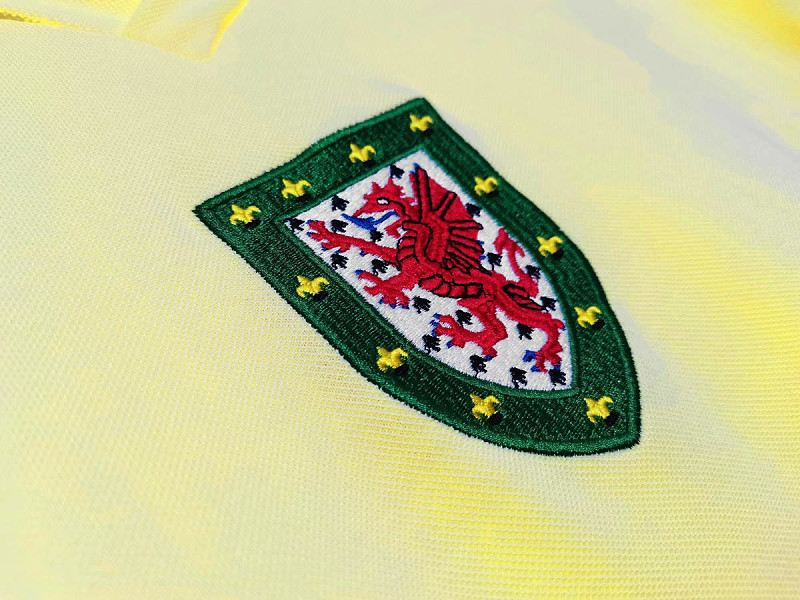 Galles Wales Away Retro 6