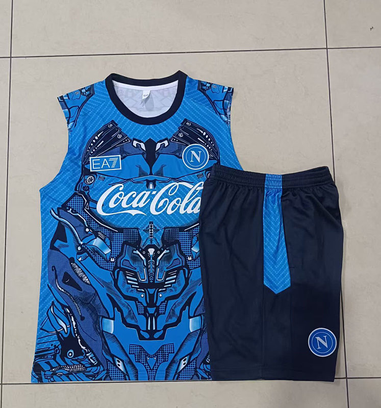 D25207# 2526背心那不勒斯蓝色喷墨 25/26 Naples Jersey 2