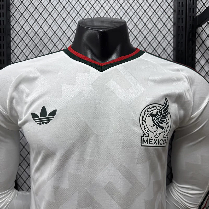 Messico Mexico Away Long Sleeve Player 9