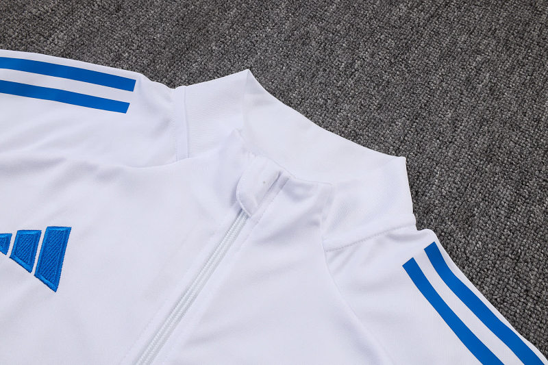 A2577# 2526长拉皇马白色（湖兰三边）-Real 25/26 Real Madri Jersey 11