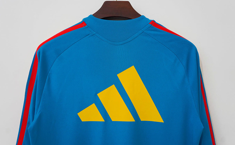 Spagna Spain Tiro Blue Training Top 9