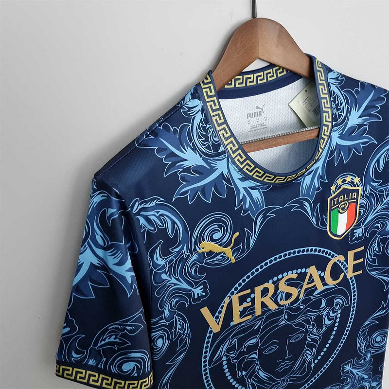 Italia Italy x Versace Blue 5