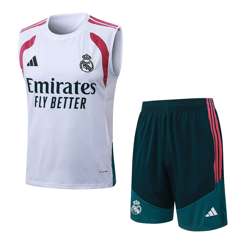 D26034# 2627背心皇马白色（玫红配色）-Real 26/27 Real Madri Jersey 6
