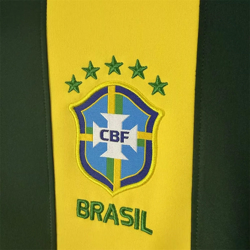 Brasile Brazil Yellow Green Sweatshirt 4