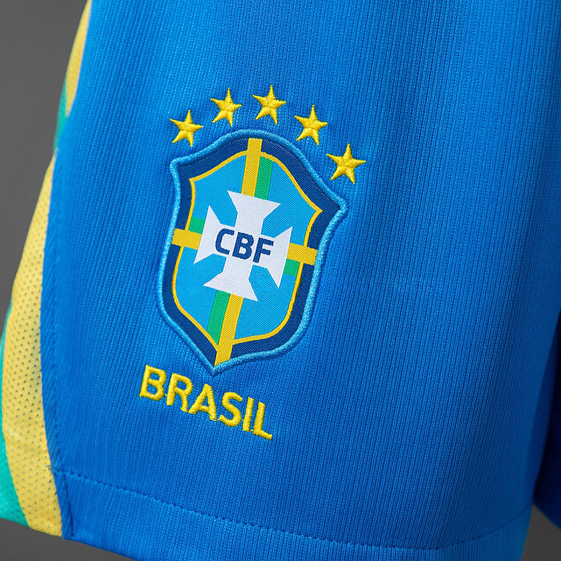 Brasile Brazil Home Soccer Shorts 5