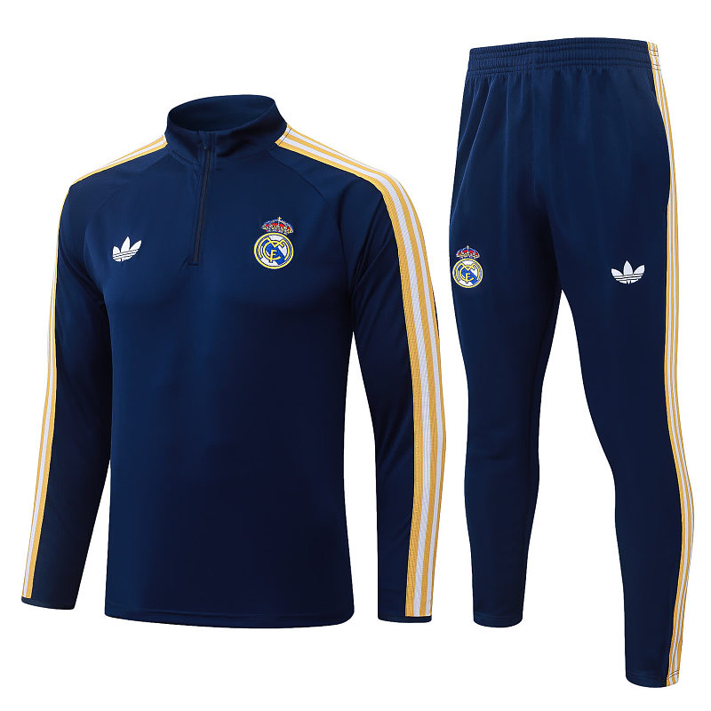 B26028# 2627半拉皇马深宝兰-Real 26/27 Real Madri Jersey 6