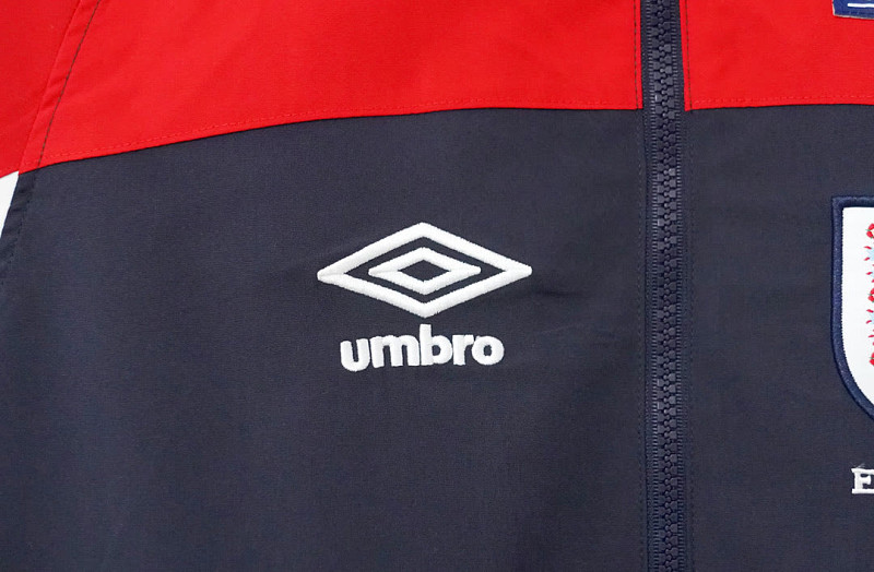 Inghilterra England Blue Red White Retro Windbreaker 3